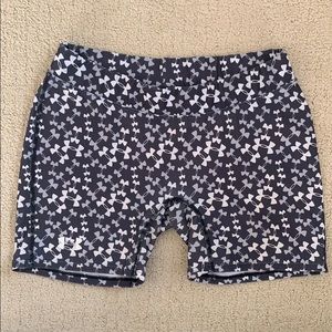 Under Armour grey logo bike shorts